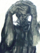 Borgari � Calais eftir Rodin